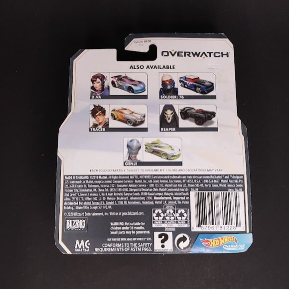 Hot Wheels Overwatch D.VA Car - Picture 4 of 4